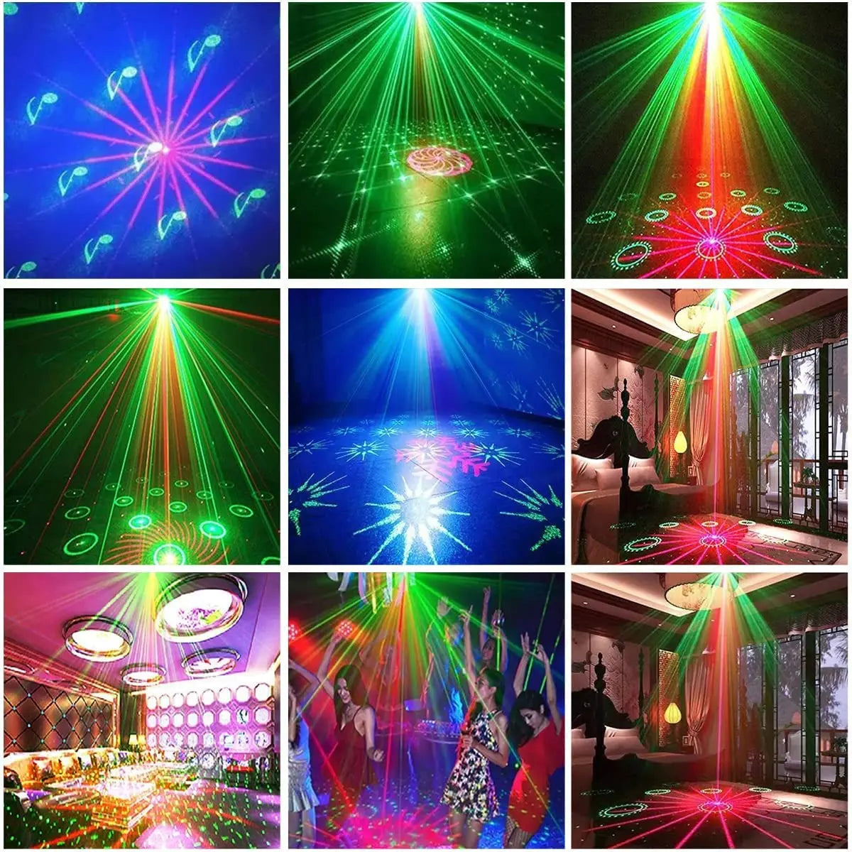 Projecteur laser Fiesta DJ