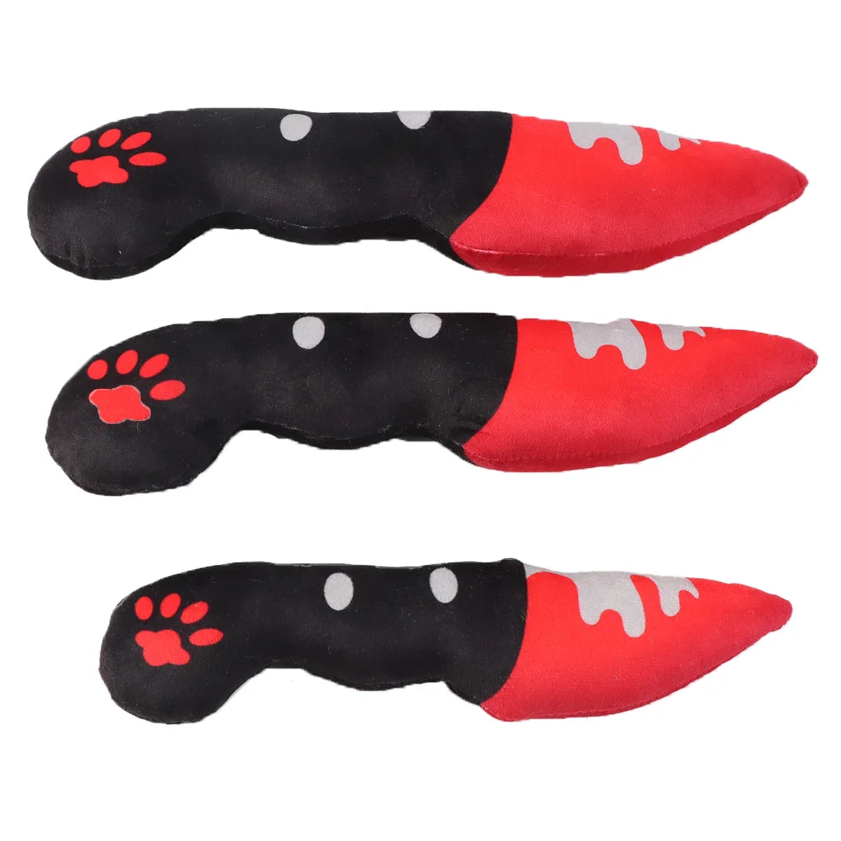 Bloody Knife Shaped Dog Toy