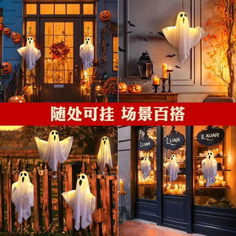 Halloween LED Lighted Hanging Ghost