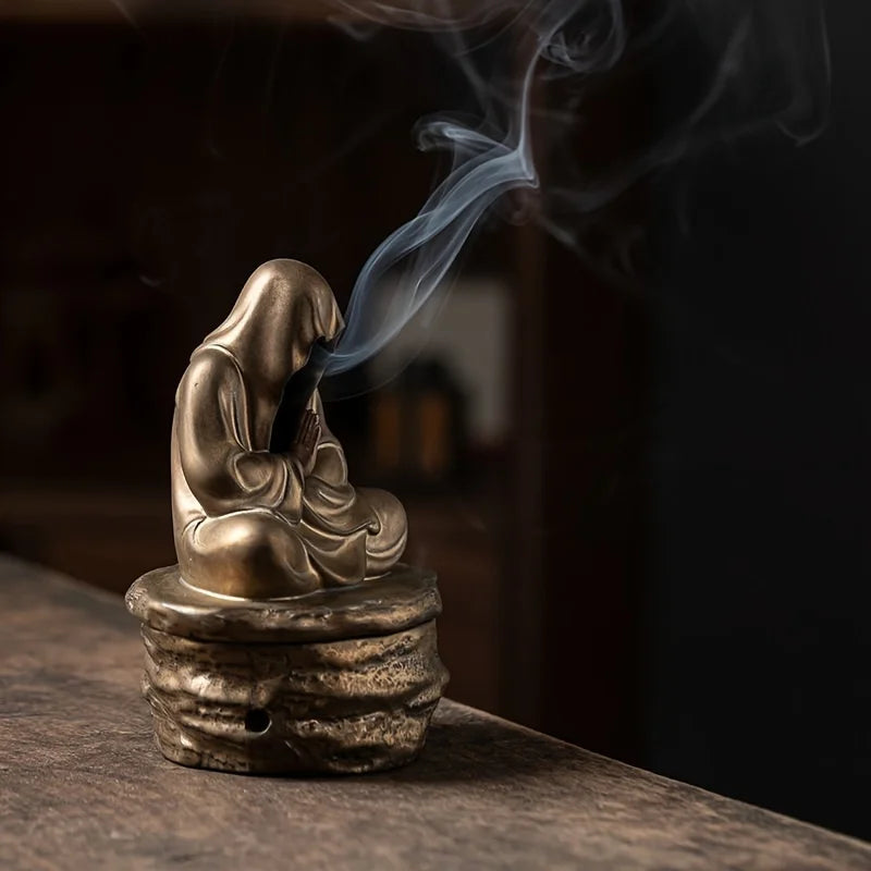 Satori Flame - Zen Ceramic Incense Burner