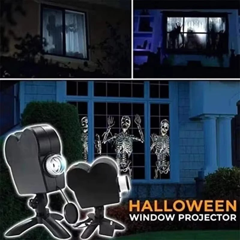 Proyector Holográfico de Halloween y Navidad