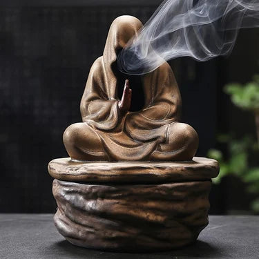 Satori Flame - Zen Ceramic Incense Burner