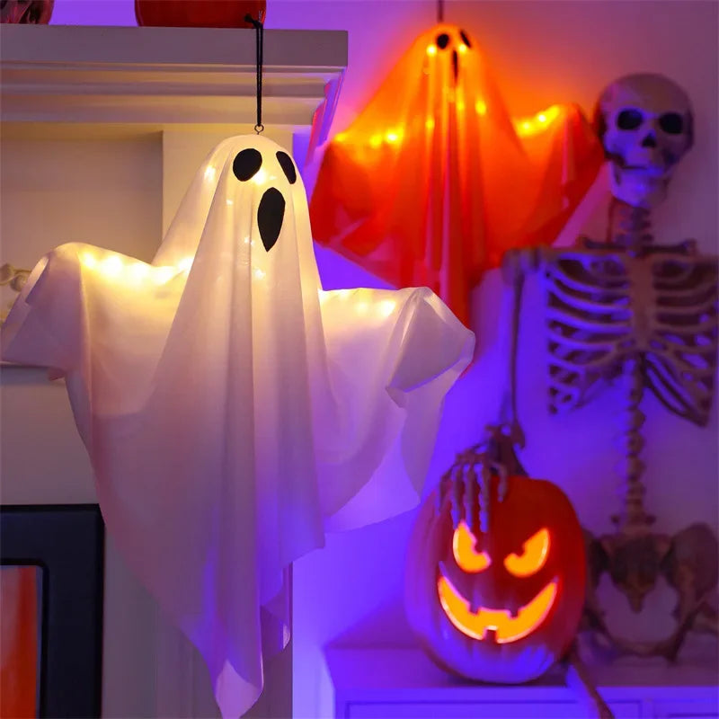 Halloween LED Lighted Hanging Ghost