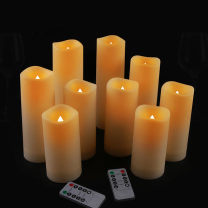 Velas LED Sin Llama con Control Remoto