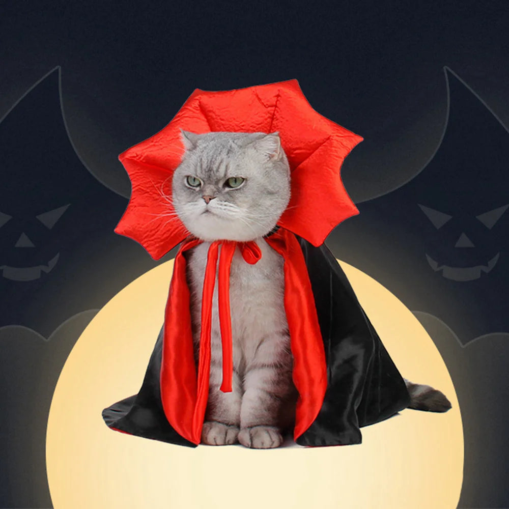 Capa de Vampiro para Mascotas