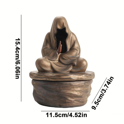 Satori Flame - Zen Ceramic Incense Burner