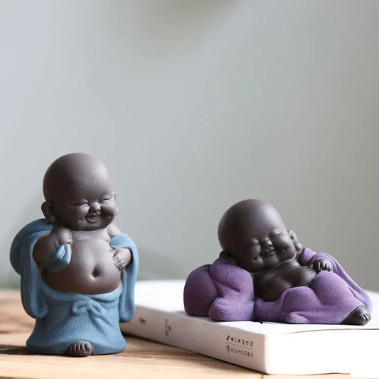 Little Zen Master Monk Statue