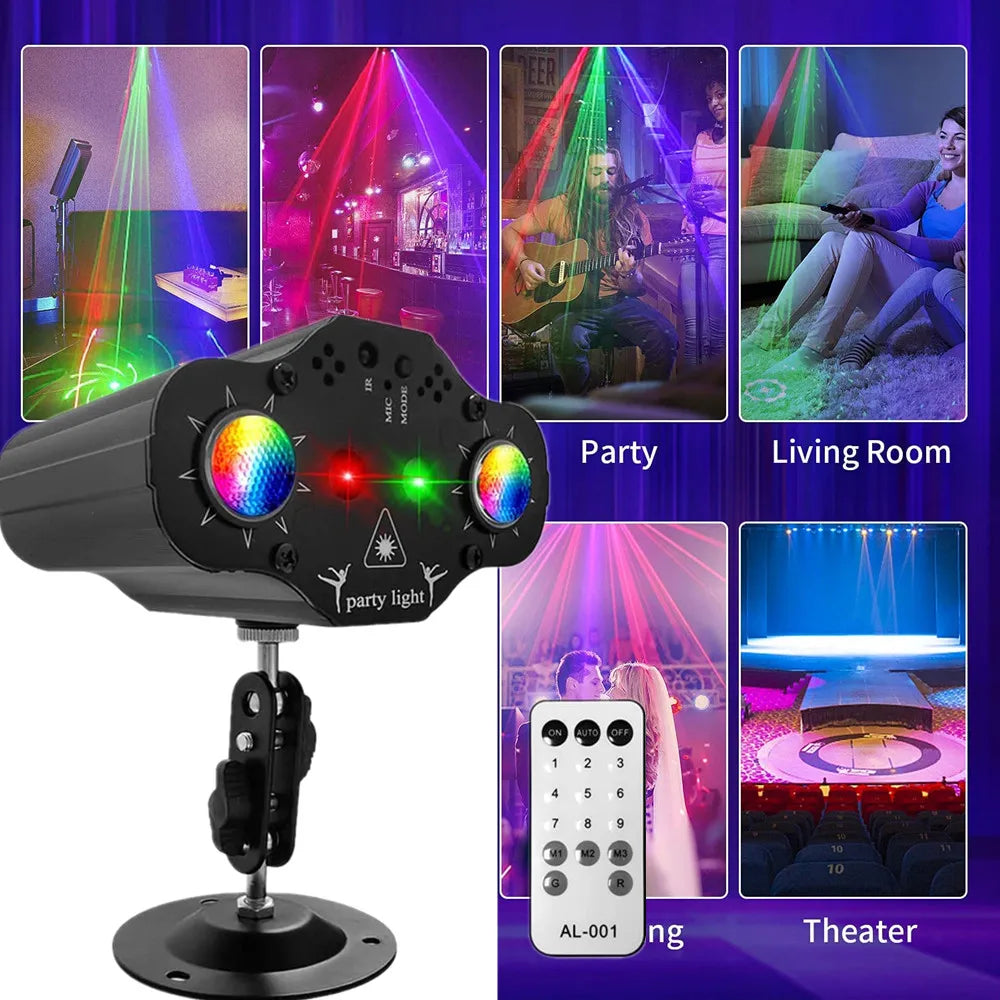 Projecteur laser Fiesta DJ